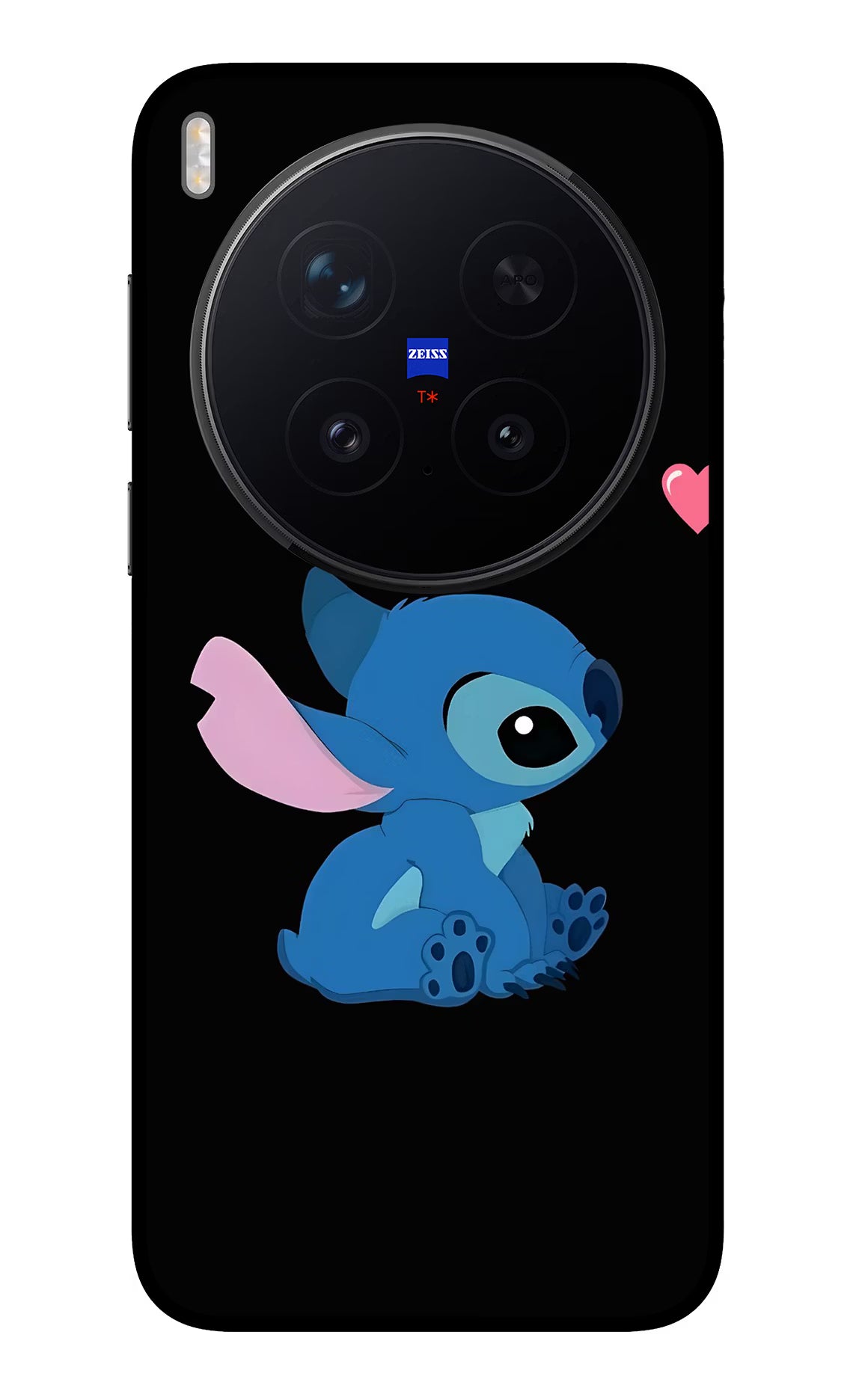 Stitch Crush Vivo X300 Pro Glass Case Back Cover by Casekaro