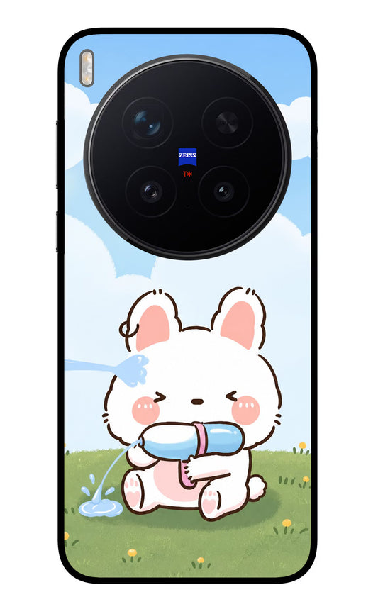 Bunny Treat Vivo X300 Pro Glass Case
