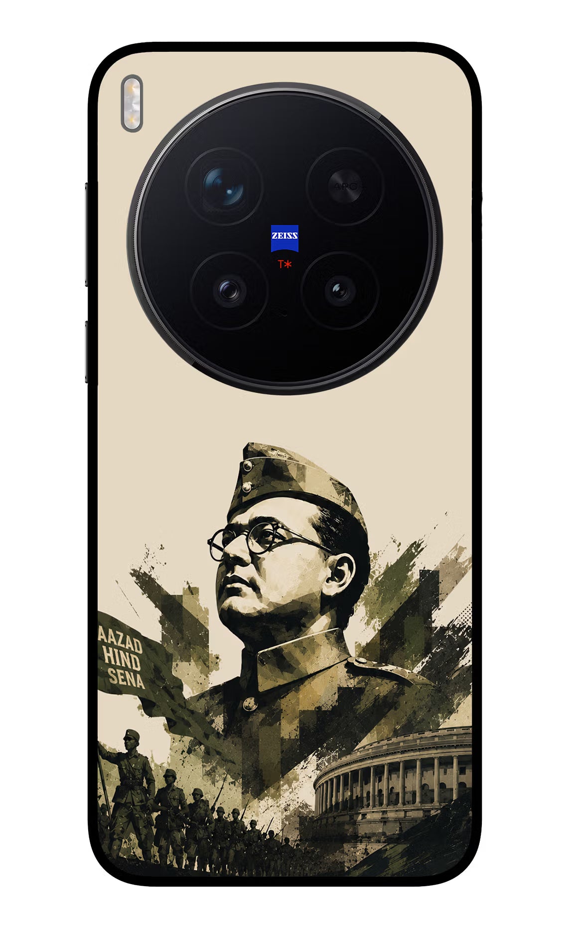 Netaji Rising Vivo X300 Pro Glass Case