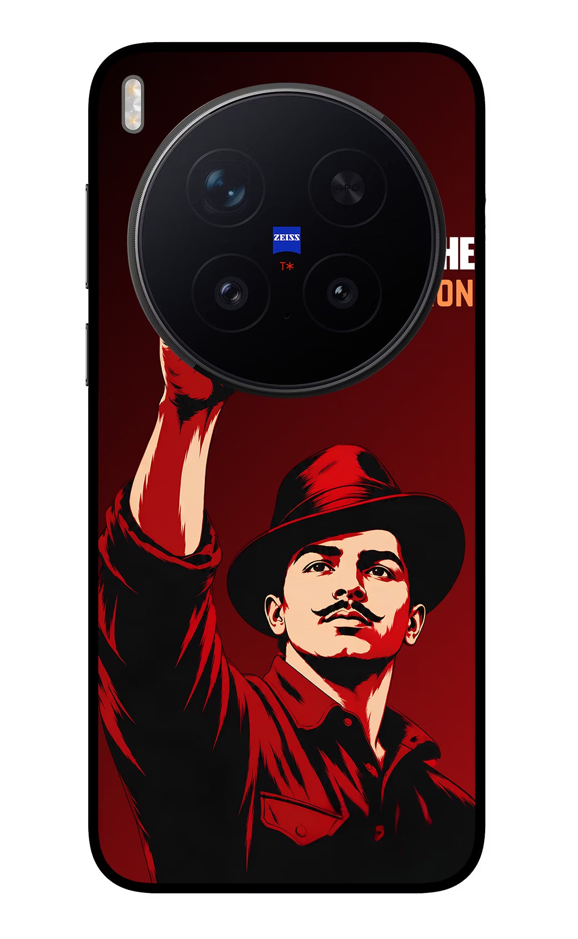 Bhagat Singh Revolution Vivo X300 Pro Glass Case