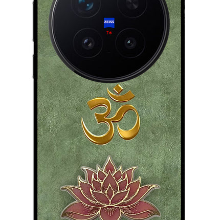 Om & Lotus Vivo X300 Pro Glass Case