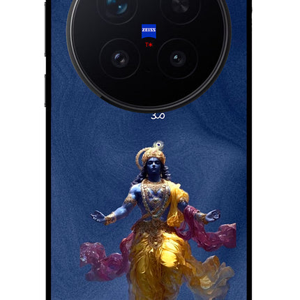 Cosmic Krishna Vivo X300 Pro Glass Case