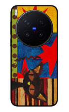 Pop Cat Vivo X300 Pro Glass Case
