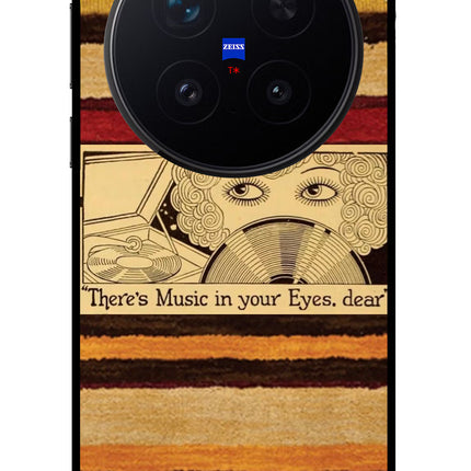 Vinyl Stripes Vivo X300 Pro Glass Case