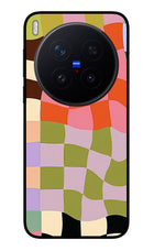 Wavy Grid Vivo X300 Pro Glass Case