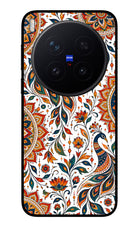 White Mayura Vivo X300 Pro Glass Case