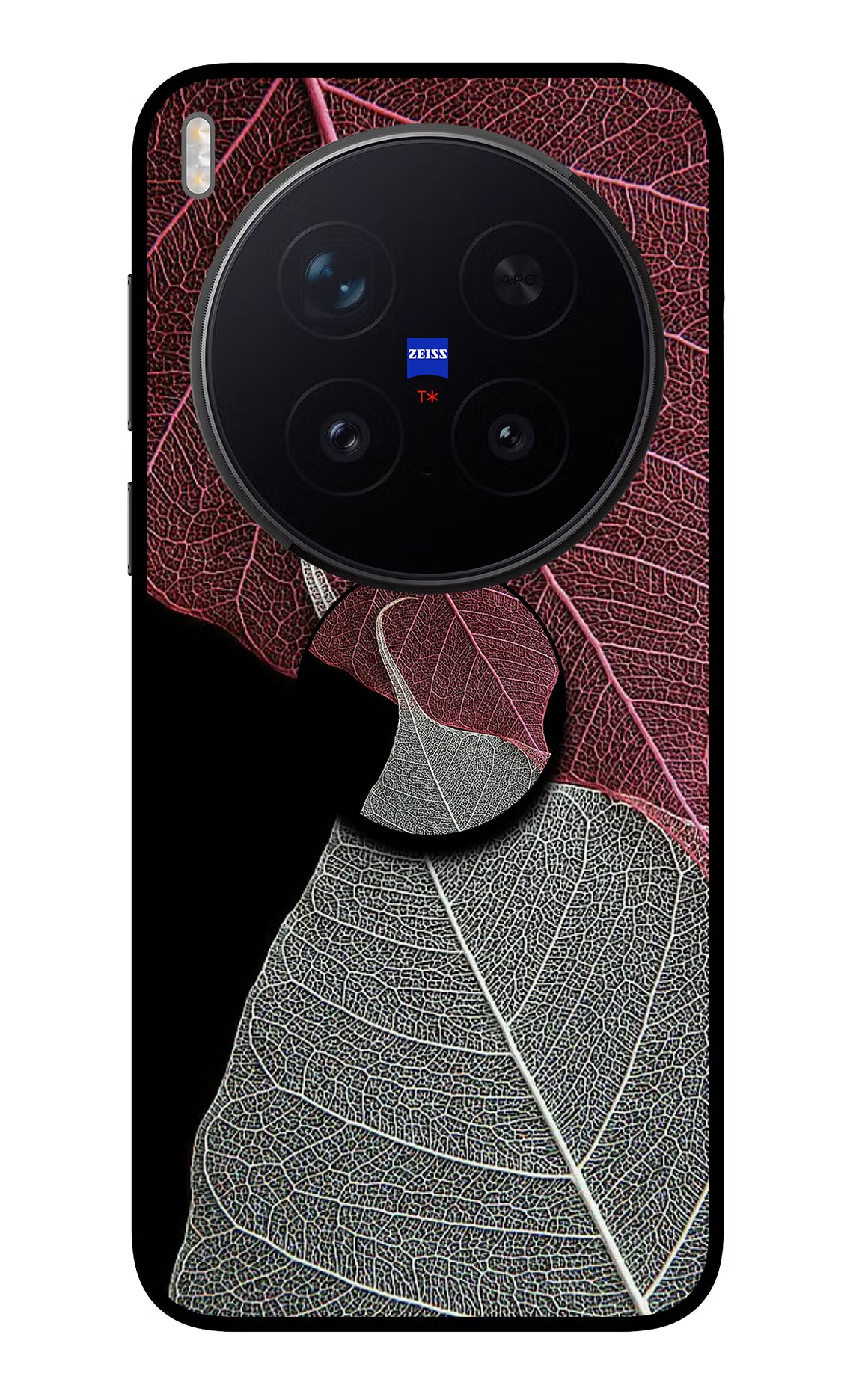Leaf Pattern Vivo X300 Pro Pop Case by Casekaro