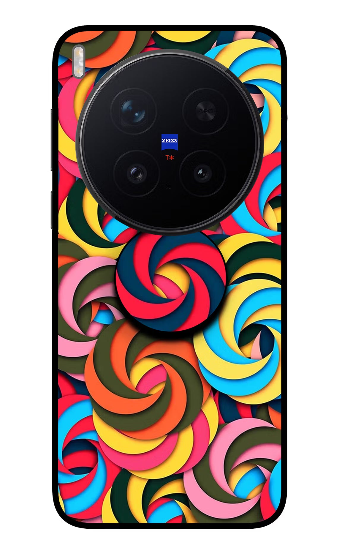 Spiral Pattern Vivo X300 Pro Pop Case by Casekaro