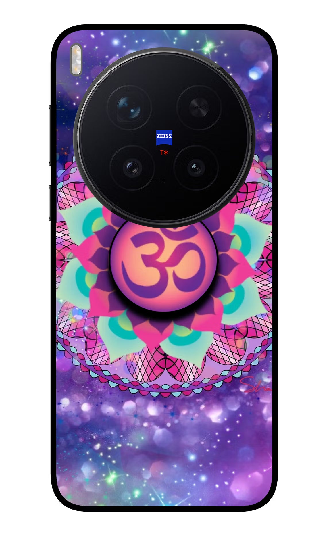Om Purple Vivo X300 Pro Pop Case by Casekaro