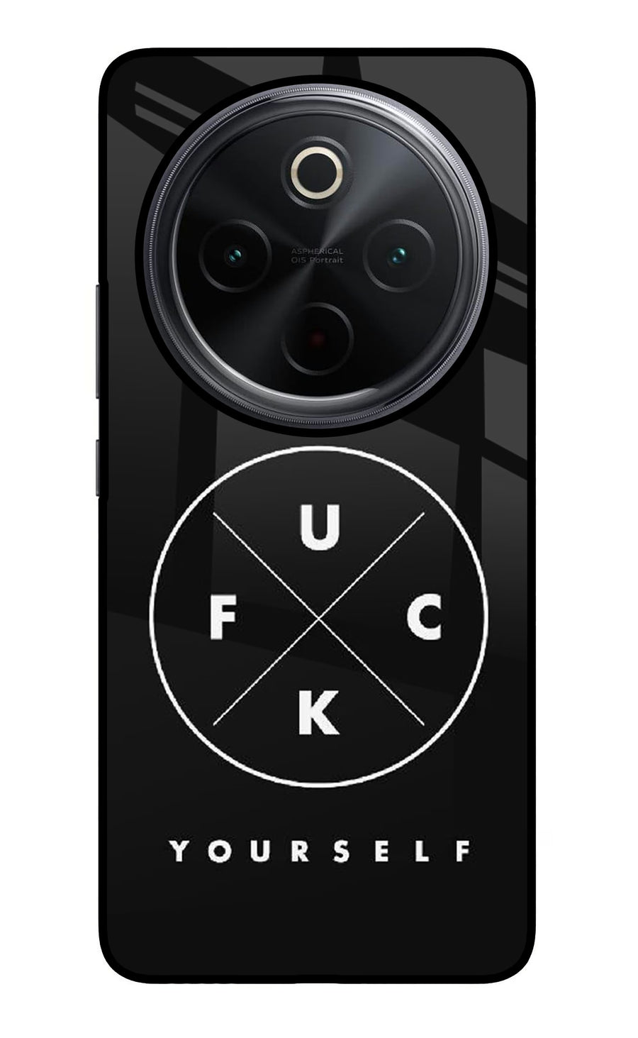 Go Fuck Yourself iQOO Z10 5G Back Cover, Glass case