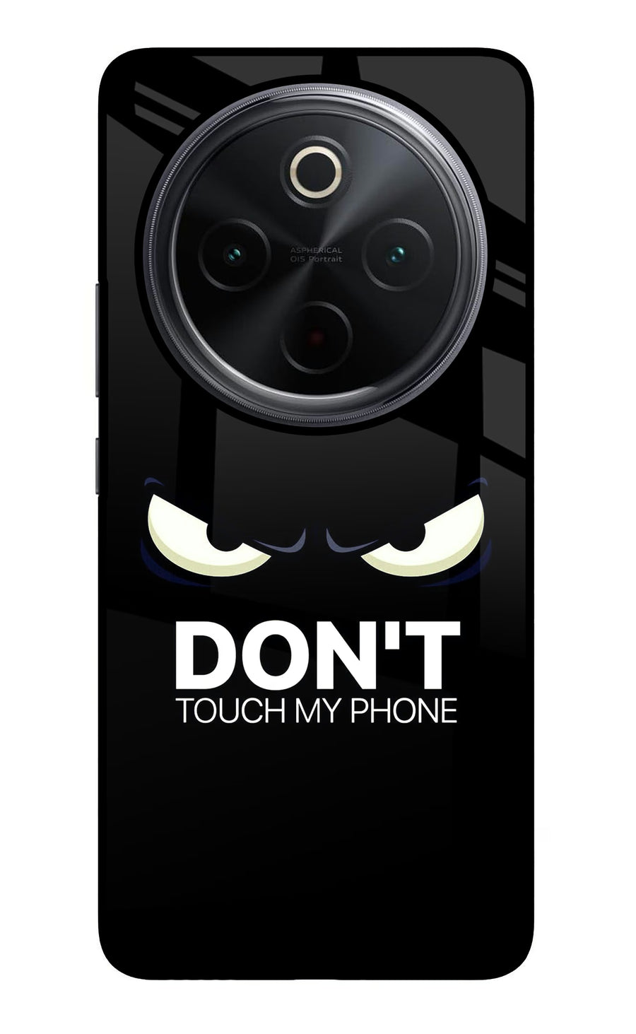 Don'T Touch My Phone iQOO Z10 5G Back Cover, Glass case