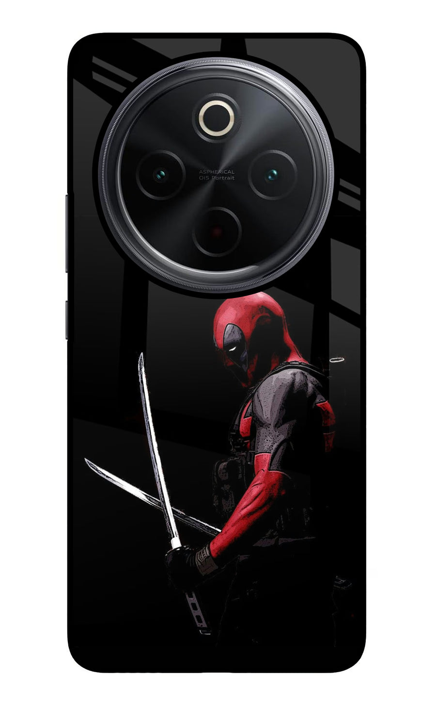 Deadpool iQOO Z10 5G Back Cover, Glass case