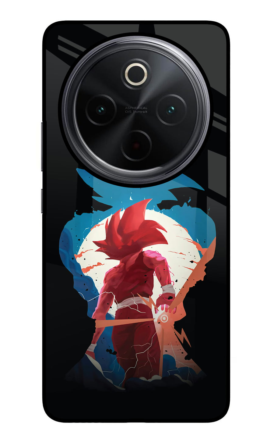 Goku iQOO Z10 5G Back Cover, Glass case