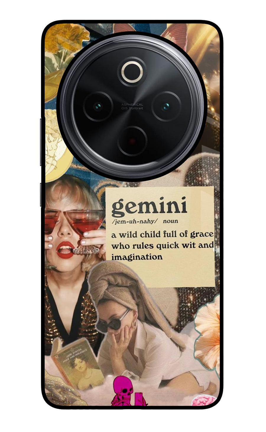 Gemini Zodiac iQOO Z10 5G Back Cover, Glass case