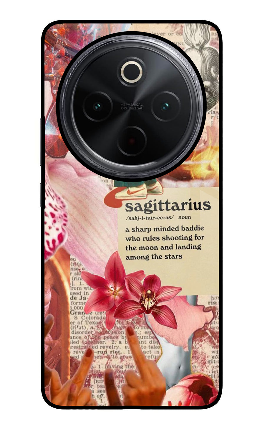 Sagittarius Zodiac iQOO Z10 5G Back Cover, Glass case