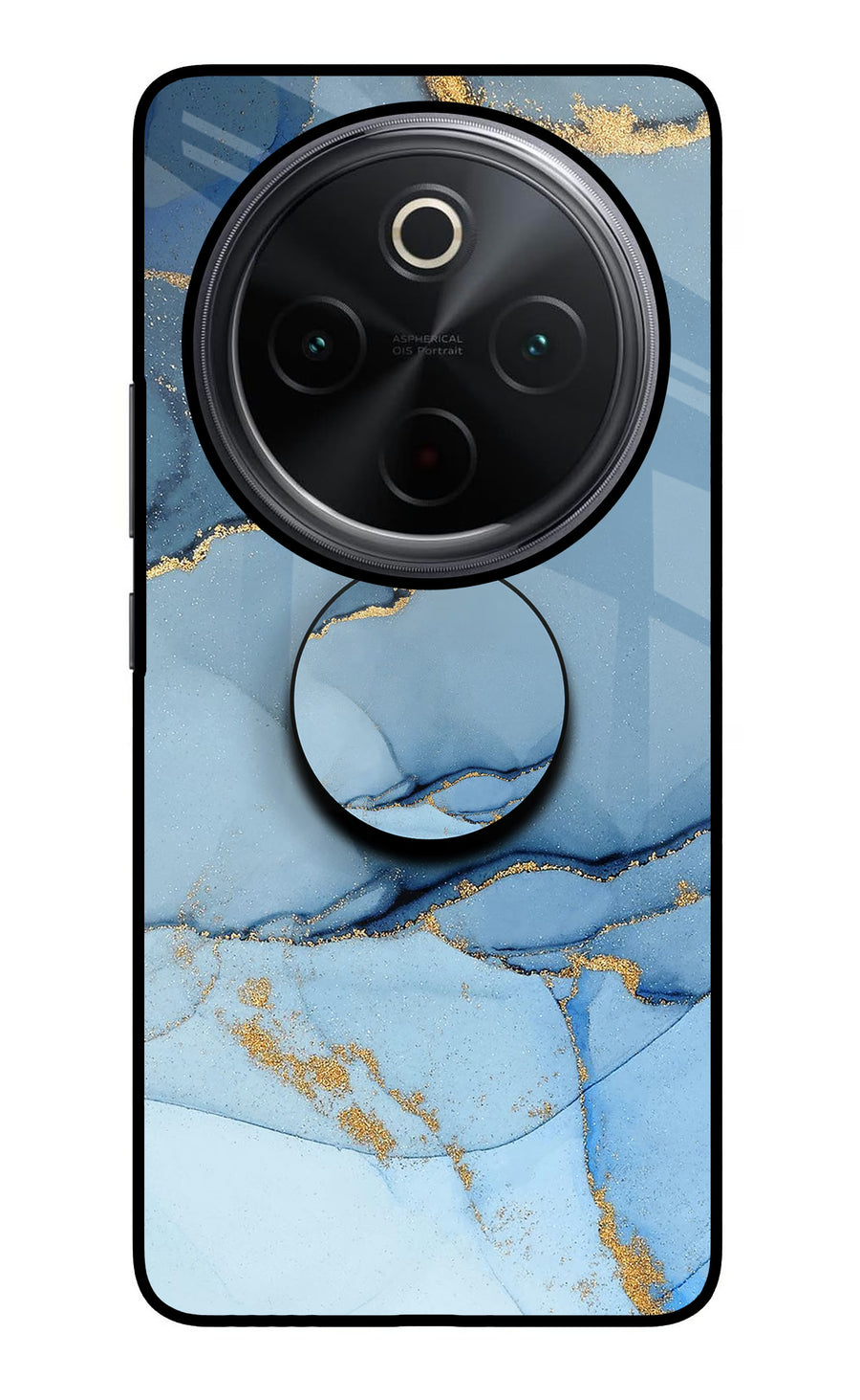 Blue Marble iQOO Z10 5G Pop Case, Glass case