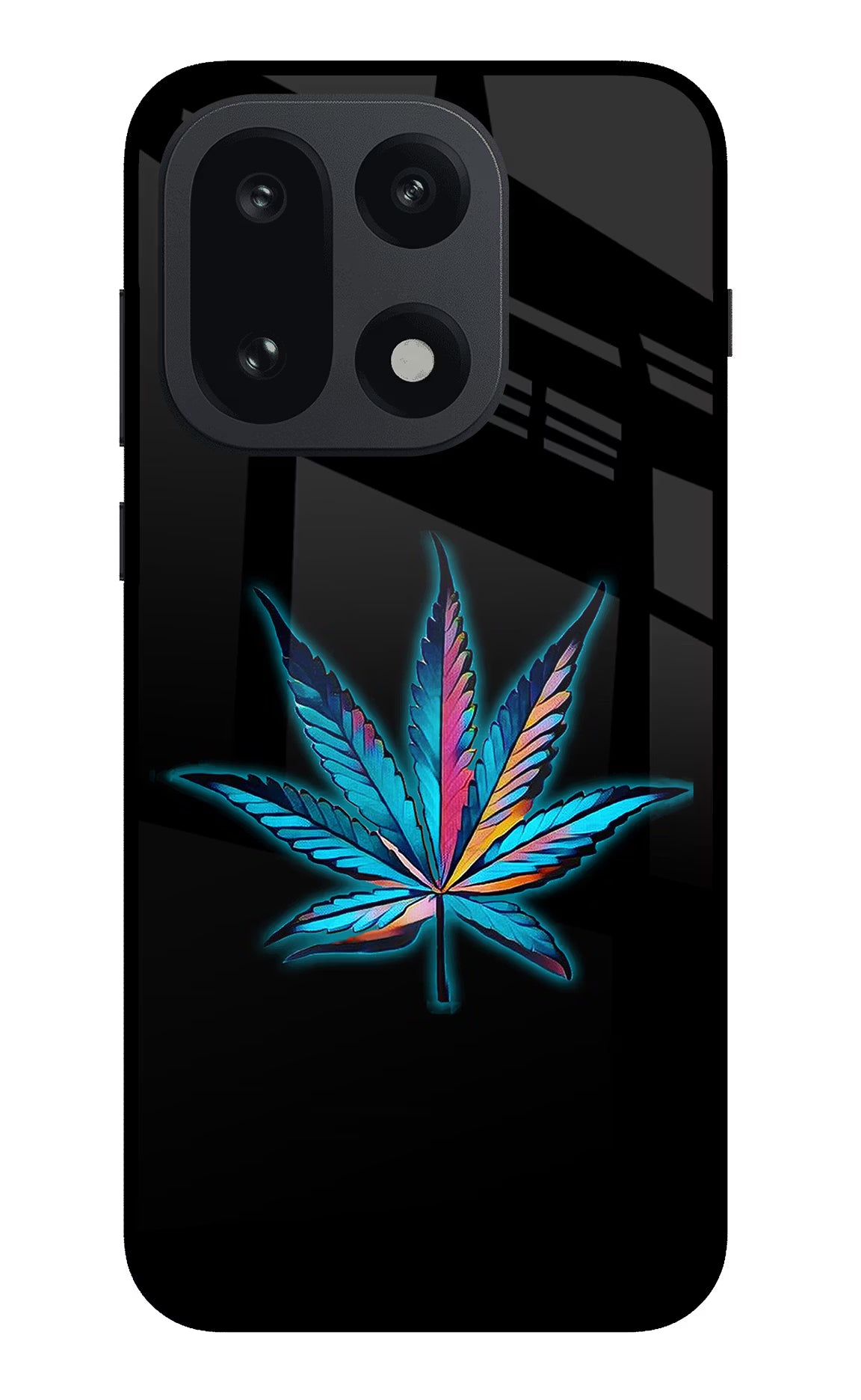 Weed OnePlus 15 Glass Case Back Cover by Casekaro
