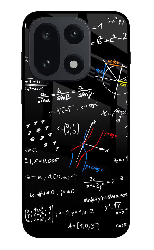 Mathematics Formula OnePlus 15 Glass Case