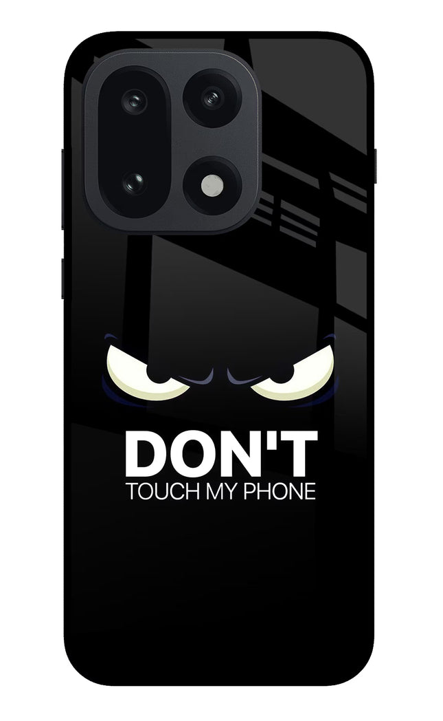 Don'T Touch My Phone OnePlus 15 Glass Case