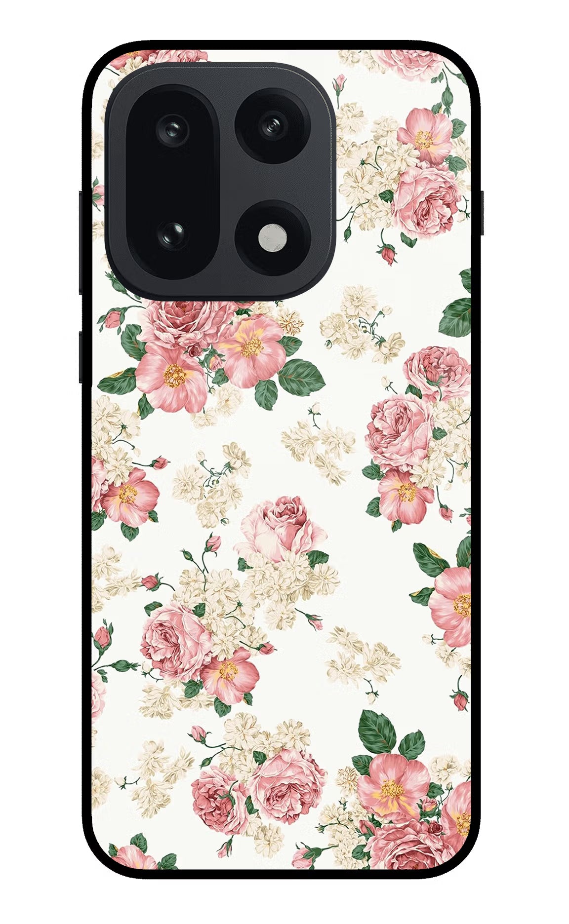 Flowers OnePlus 15 Glass Case