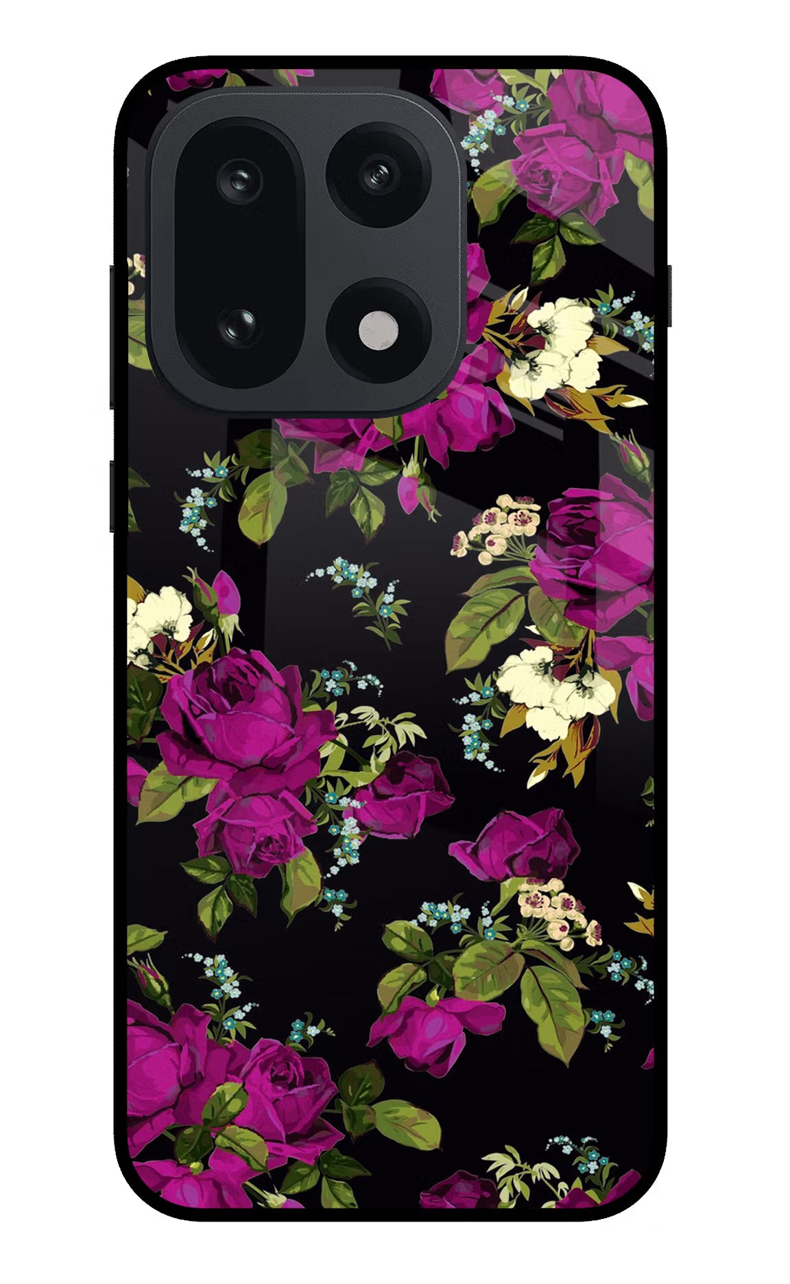 Flowers OnePlus 15 Glass Case