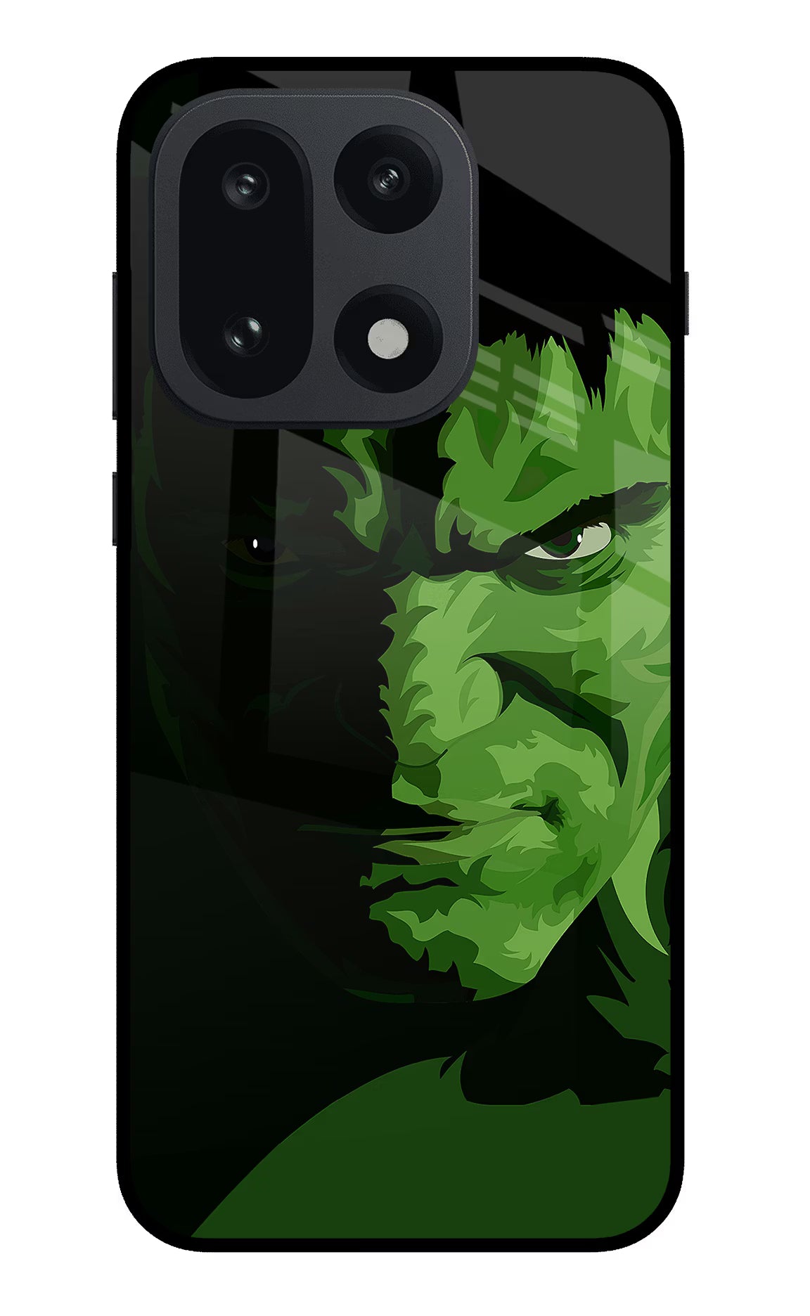 HULK OnePlus 15 Glass Case Back Cover by Casekaro