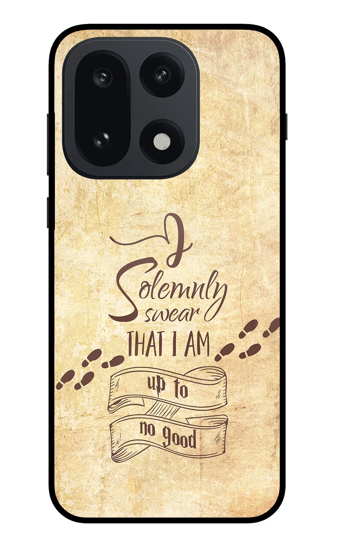 I Solemnly swear that i up to no good OnePlus 15 Glass Case