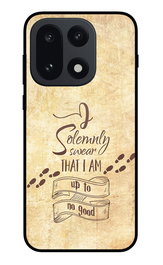 I Solemnly swear that i up to no good OnePlus 15 Glass Case