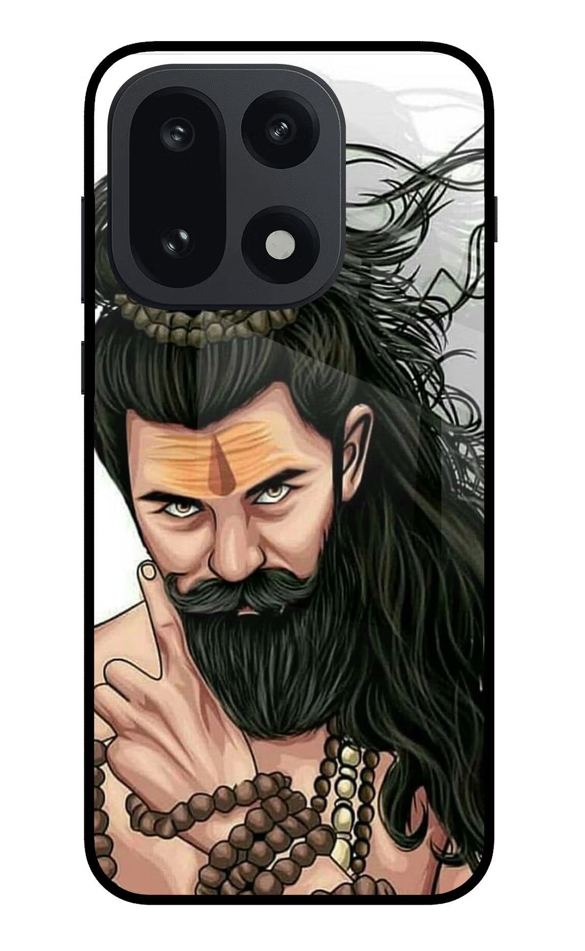 Mahadev OnePlus 15 Glass Case Back Cover by Casekaro