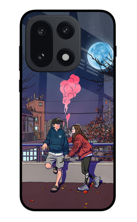 Chilling Couple OnePlus 15 Glass Case