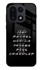 FRIENDS Character OnePlus 15 Glass Case