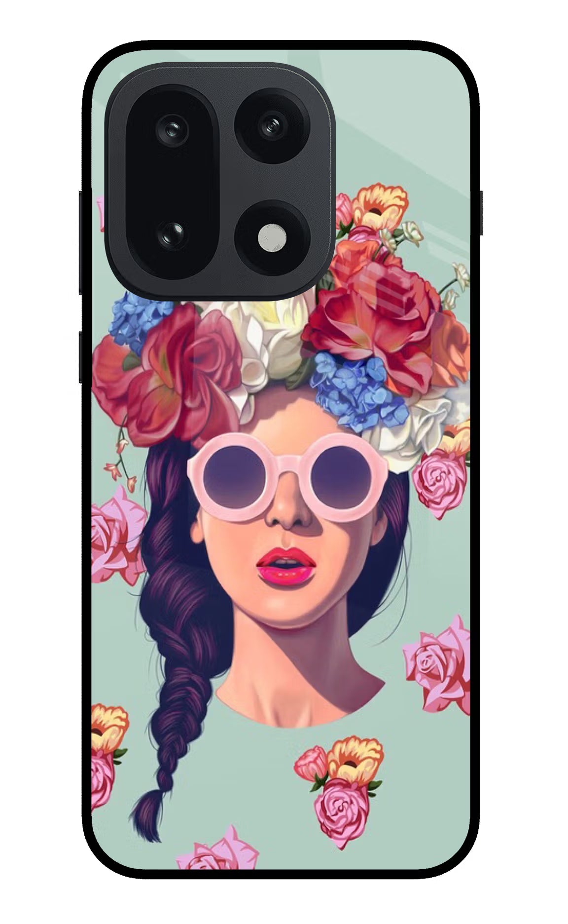 Pretty Girl OnePlus 15 Glass Case