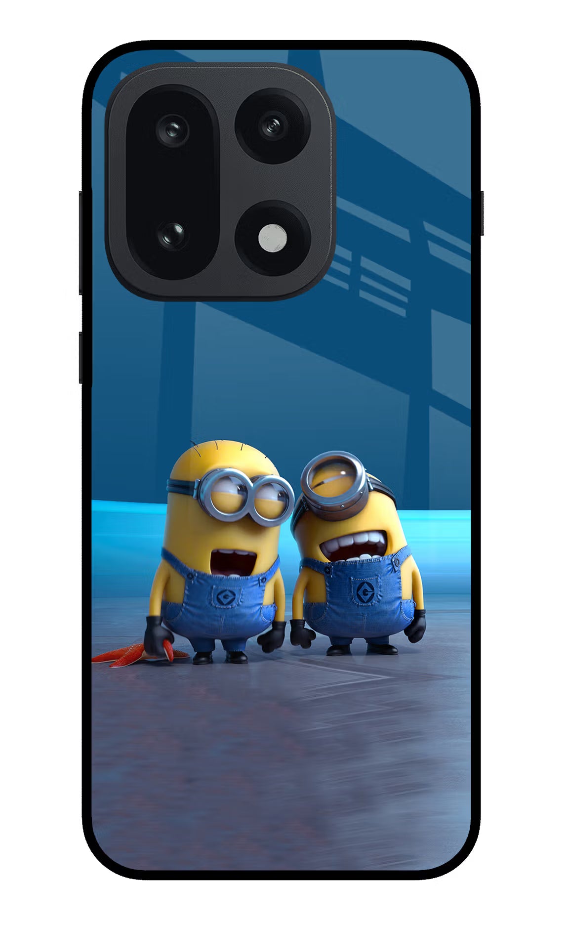 Minion Laughing OnePlus 15 Glass Case