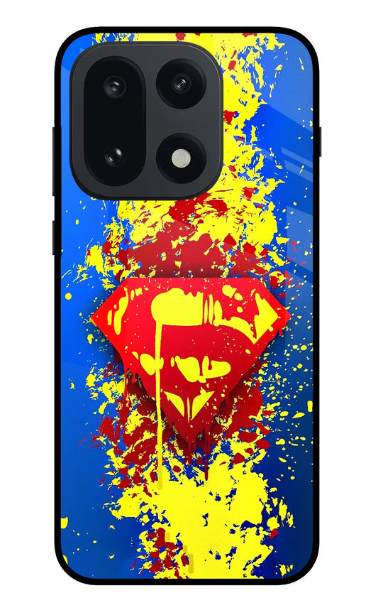 Superman logo OnePlus 15 Glass Case