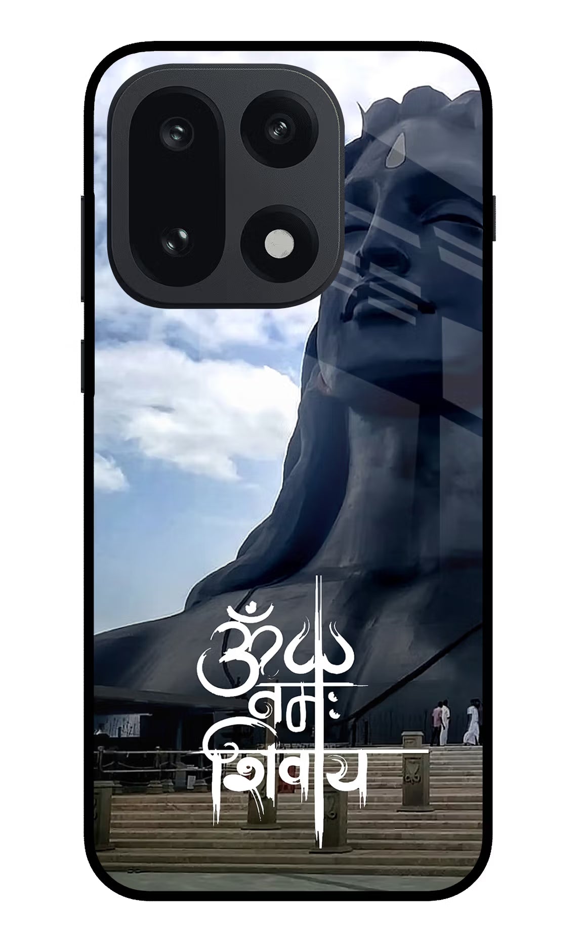 Om Namah Shivay OnePlus 15 Glass Case