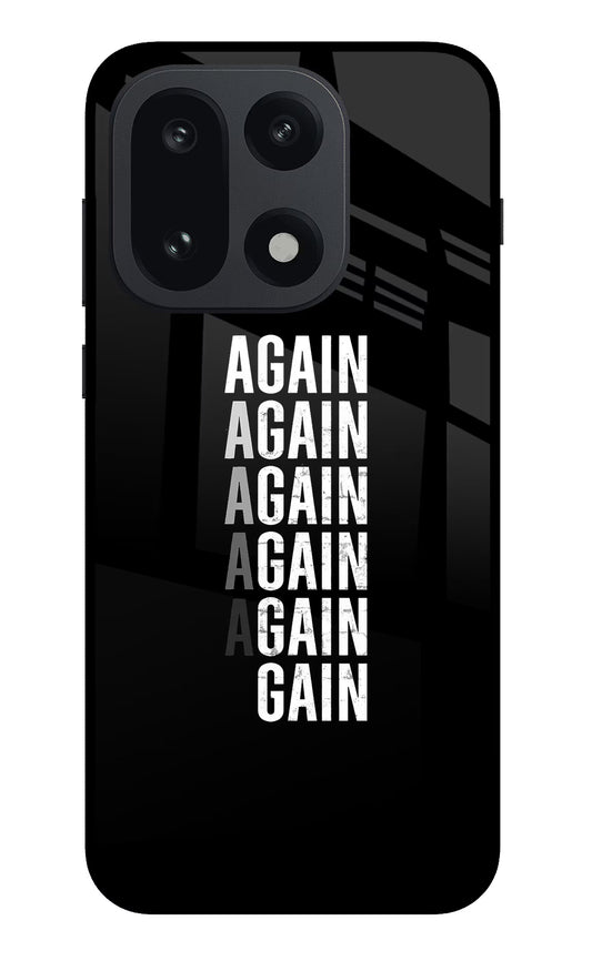 Again Again Gain OnePlus 15 Glass Case