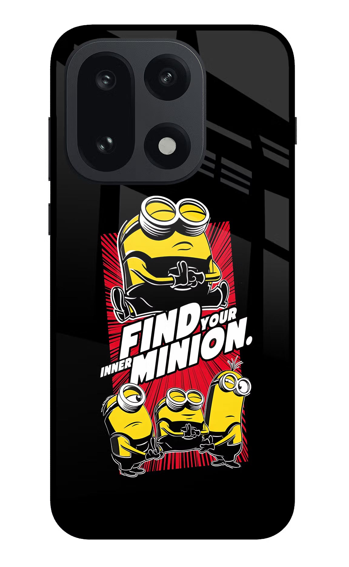 Find your inner Minion OnePlus 15 Glass Case