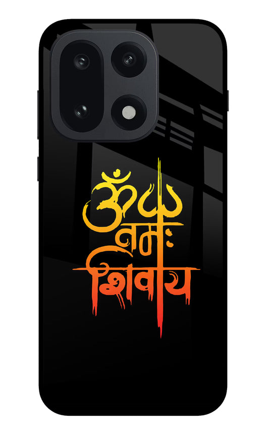 Om Namah Shivay OnePlus 15 Glass Case