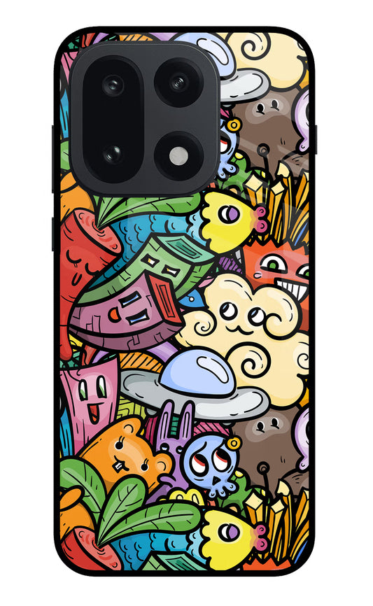 Veggie Doodle OnePlus 15 Glass Case