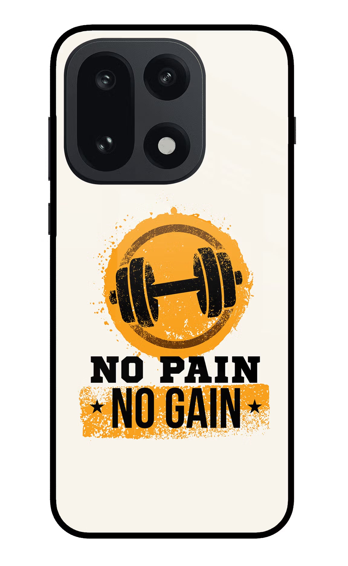 No Pain No Gain OnePlus 15 Glass Case