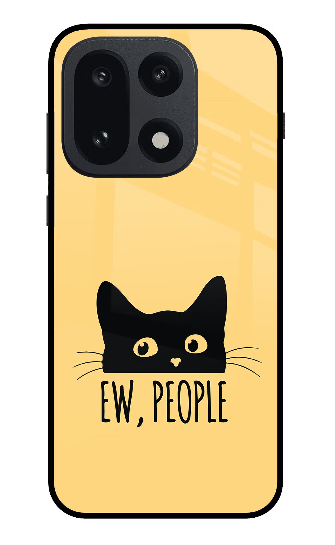 Ew People Catitude OnePlus 15 Glass Case