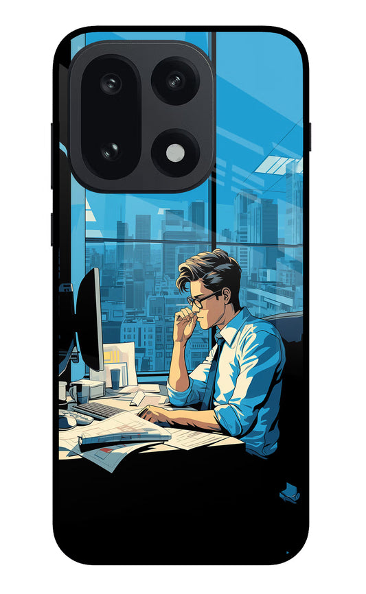 Focused Hustler (AI Generated) OnePlus 15 Glass Case
