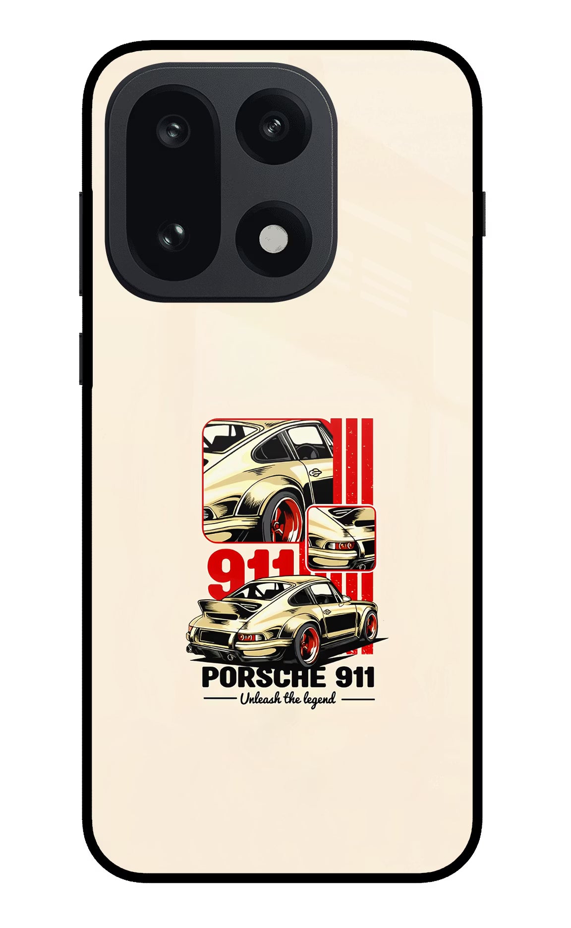 Classic Porsche 911 OnePlus 15 Glass Case