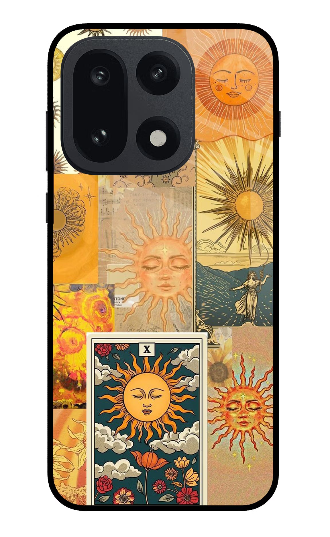 Sun OnePlus 15 Glass Case Back Cover by Casekaro