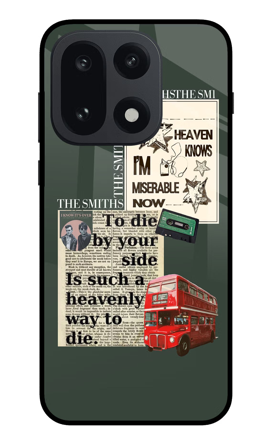 The Smiths OnePlus 15 Glass Case Back Cover by Casekaro