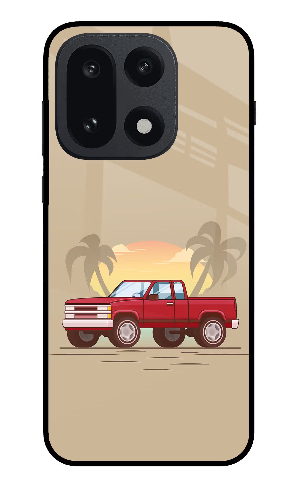 Desert Classic Drive OnePlus 15 Glass Case