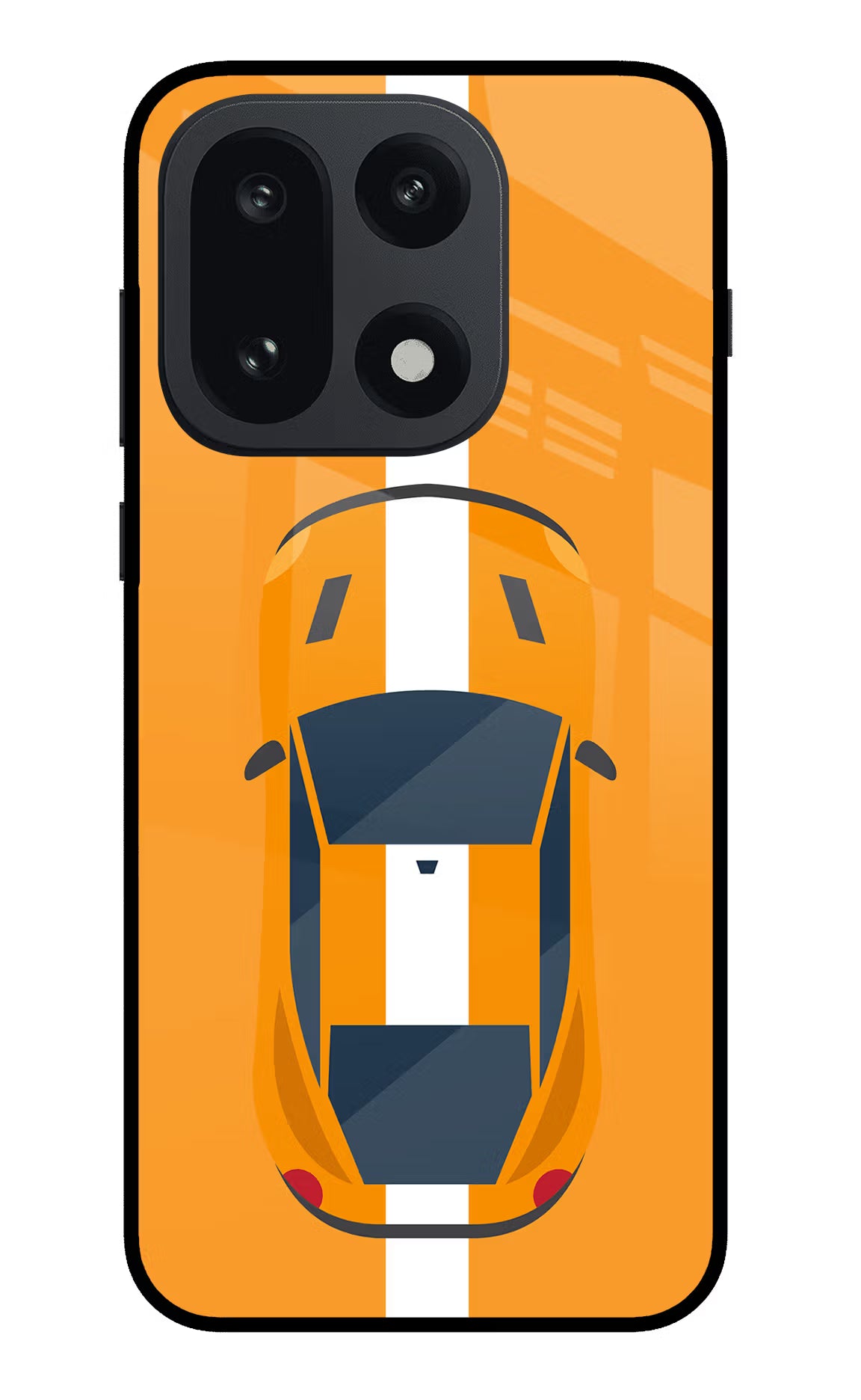 Highway Pursuit OnePlus 15 Glass Case Back Cover by Casekaro