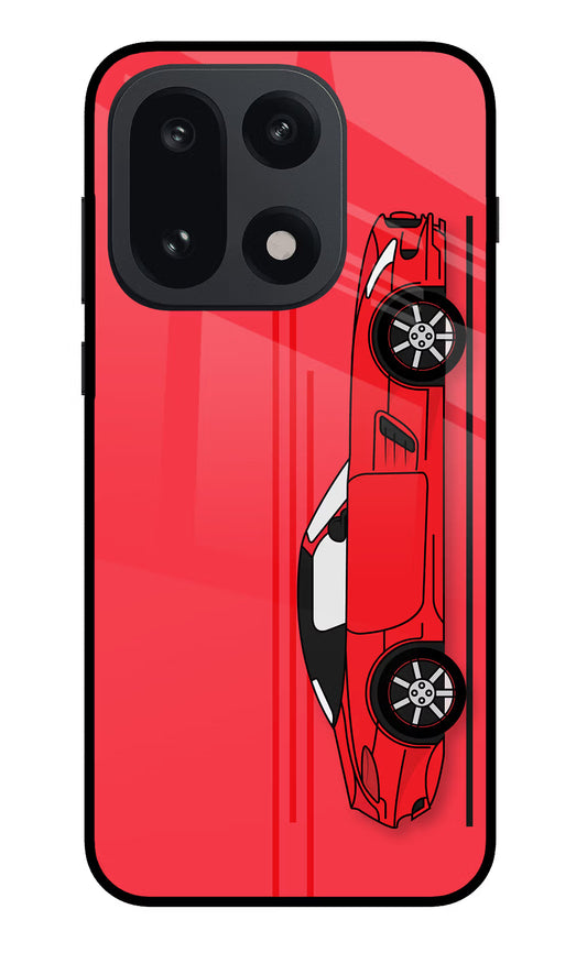 Red Velocity OnePlus 15 Glass Case