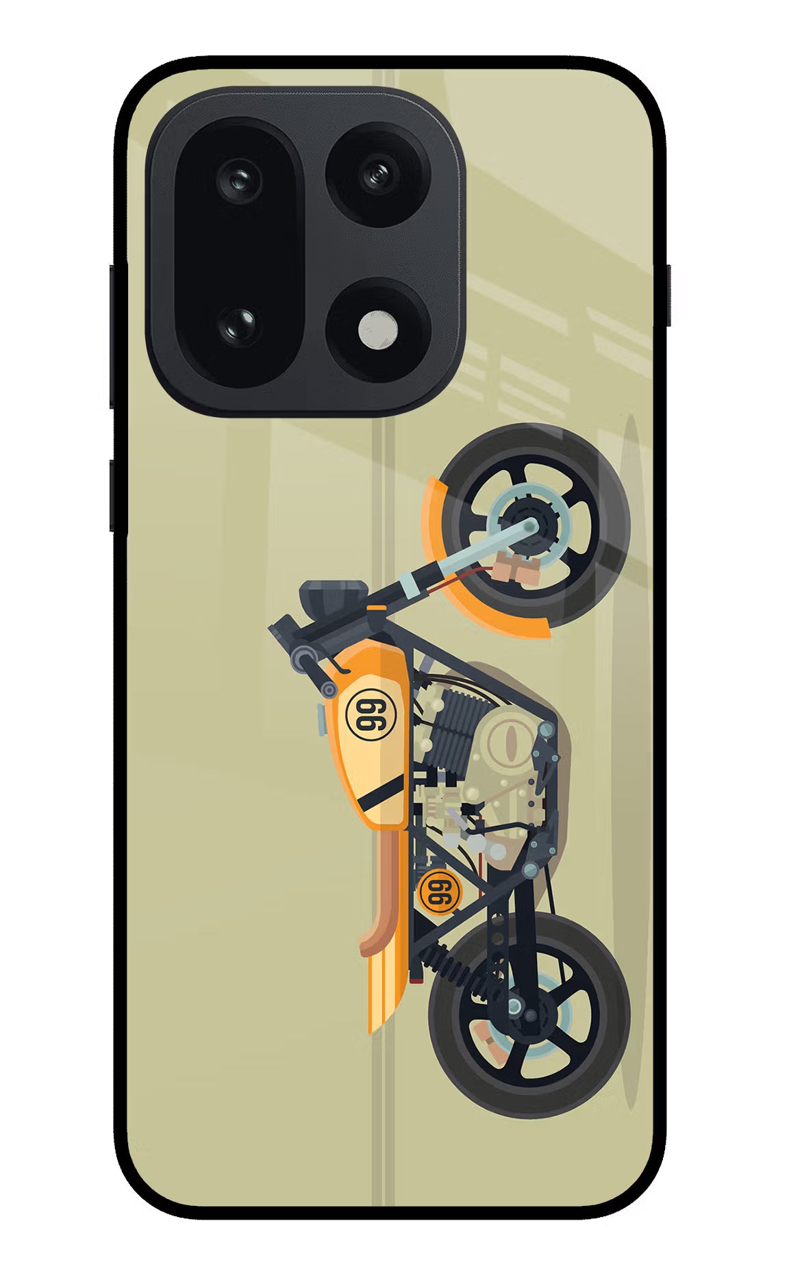 Vertical Speedster OnePlus 15 Glass Case