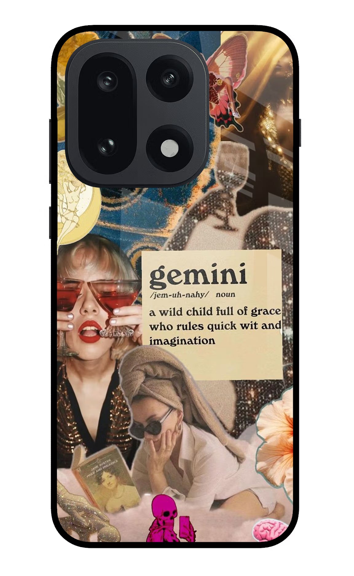 Gemini Zodiac OnePlus 15 Glass Case